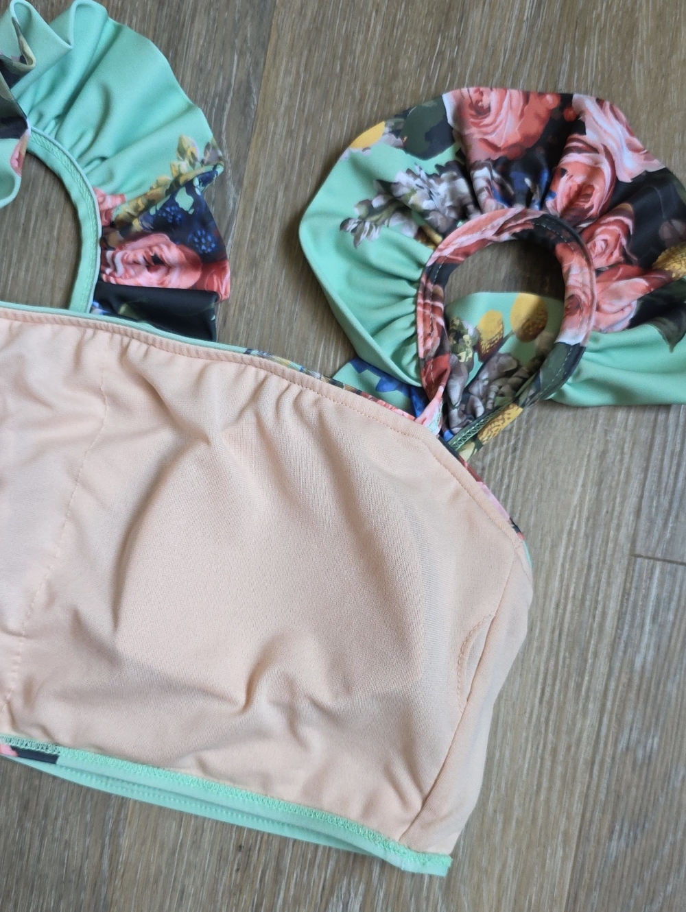 Albion Floral Ruffle Bikini Top - Picture 12 of 12